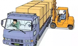 叉车的漫画,趣味演绎现代物流搬运高手